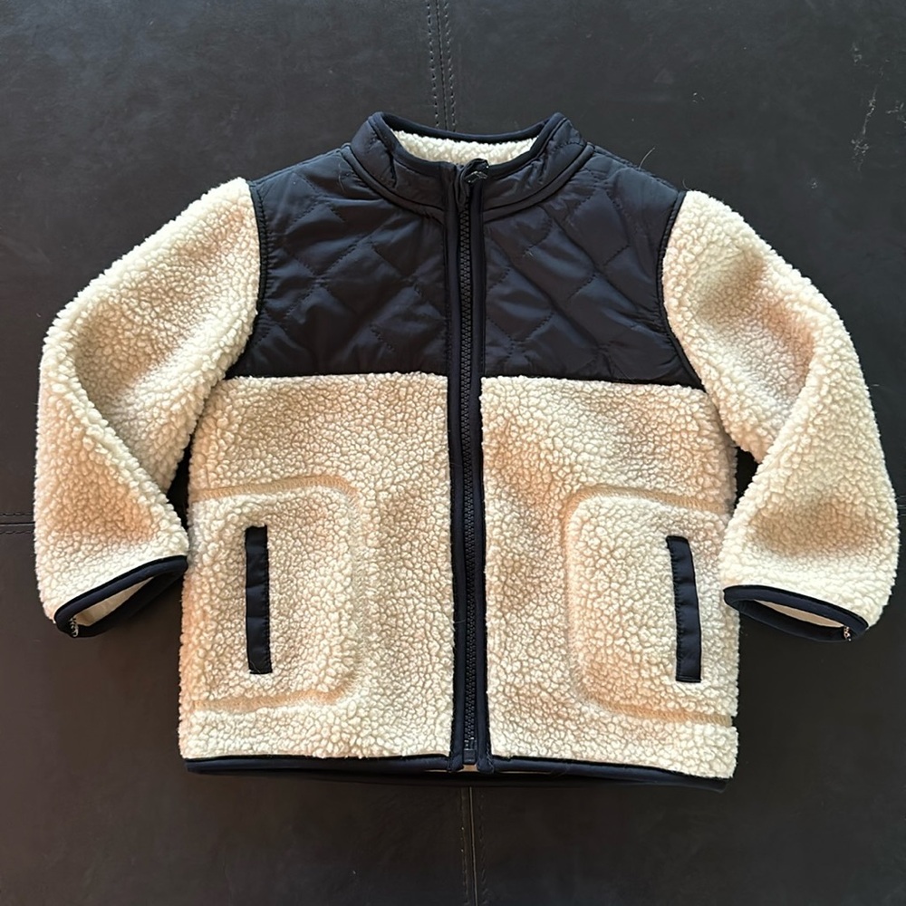 Two-toned Fleece Jacket